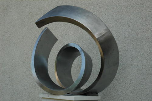 Zonder tilel Cor-Ten blank